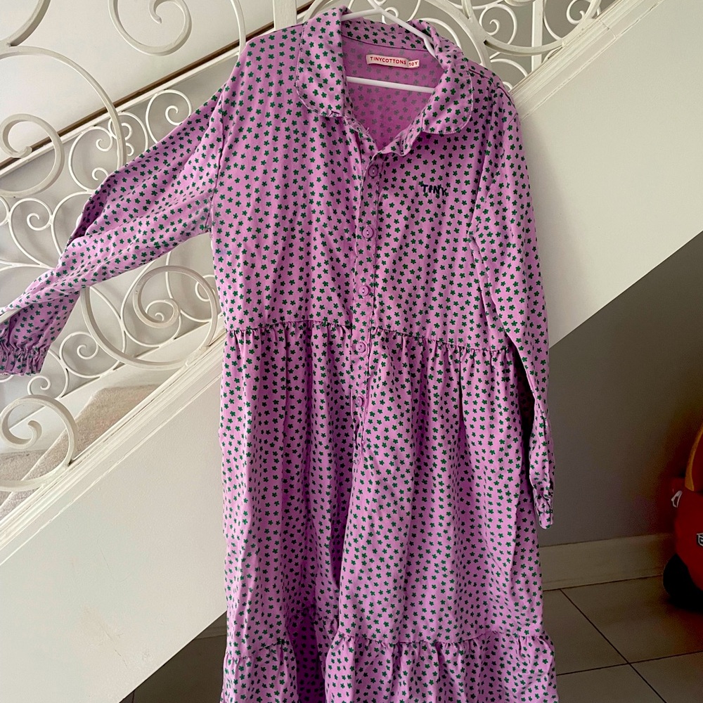 Pink Polka Dot Kids Dress
